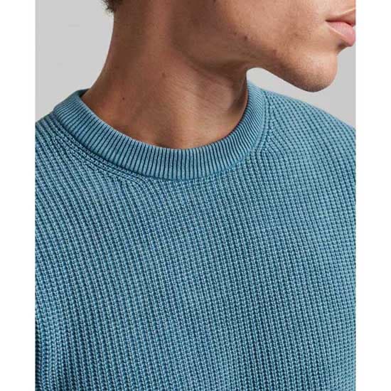Superdry Textured Tröja Blå 2XL Man