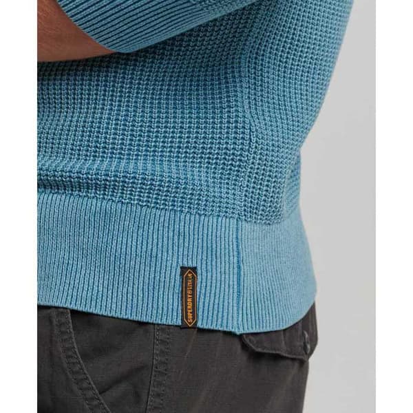 Superdry Textured Tröja Blå 2XL Man