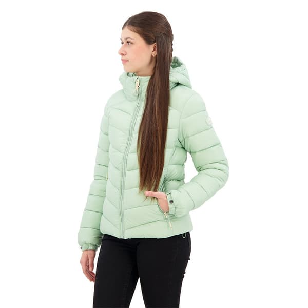 Superdry Fuji Padded Takki Vihreä S Nainen