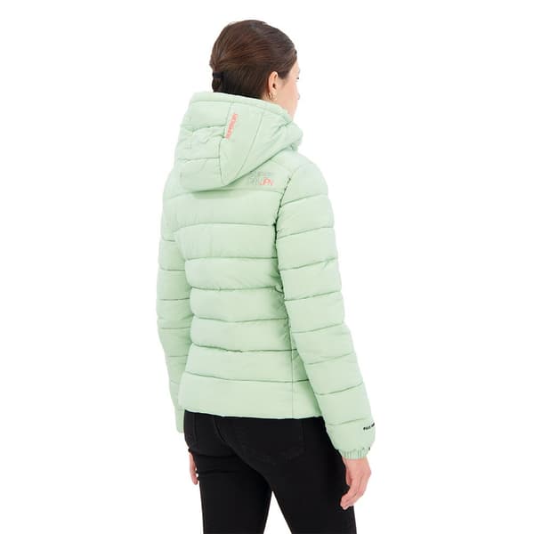 Superdry Fuji Padded Takki Vihreä S Nainen