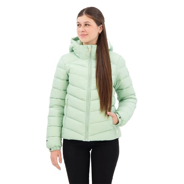 Superdry Fuji Padded Takki Vihreä S Nainen