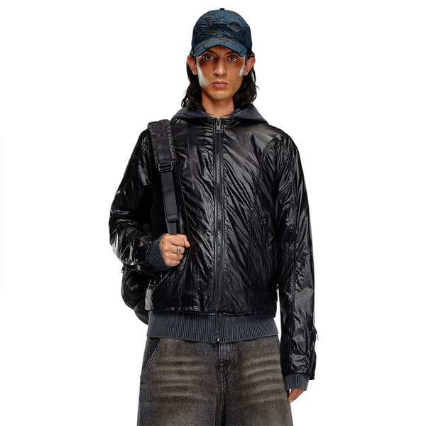 Diesel J Clays Bomberjacka Svart 52 Man