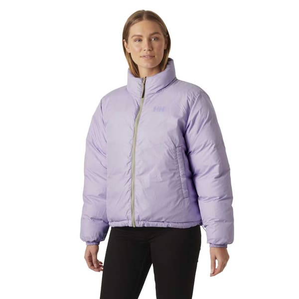 Helly Hansen Yu 23 Reversible Vatteret Jakke Grøn S Kvinde