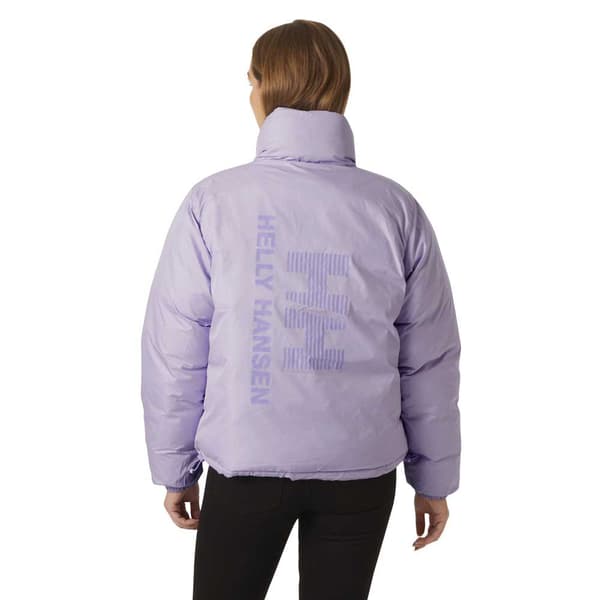 Helly Hansen Yu 23 Reversible Vatteret Jakke Grøn S Kvinde
