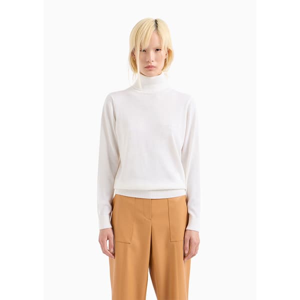 Armani Exchange 6dym1k-yme3z Tröja Vit S Kvinna