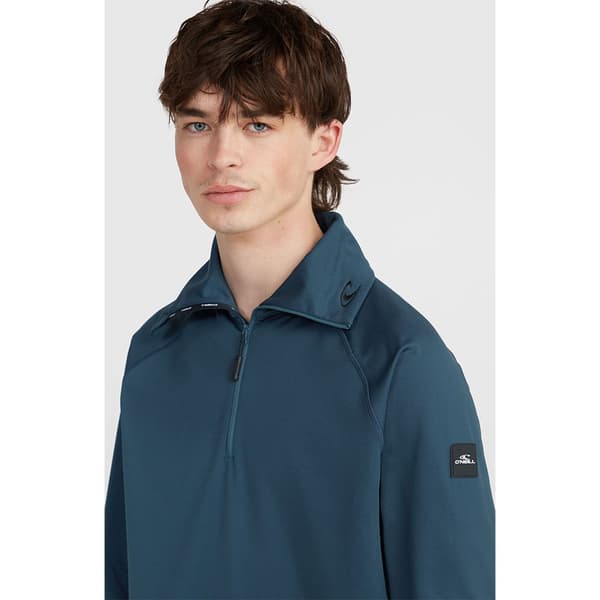 O´neill Hydrowick Fleecejakke Med Halv Lynlås Blå 2XL Mand
