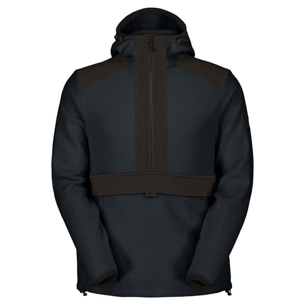 Scott Original Fleece Med Halv Dragkedja Svart XL Man