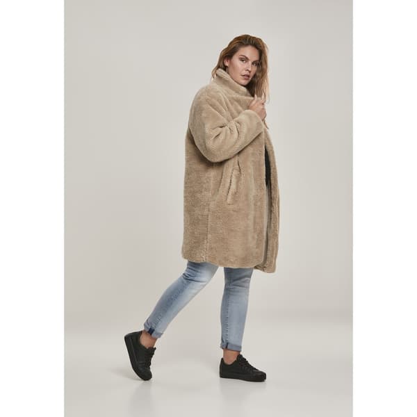 Urban Classics Oversized Sherpa Gt Parka Beige 4XL Kvinde
