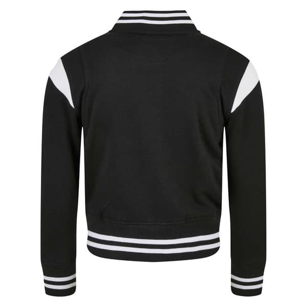 Urban Classics Inset College Jakke Sort 122-128 cm Pige