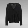 Miniatyrbillede 3 af 5: G-star Core Cardigan Sort S Kvinde