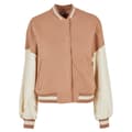 Miniatyrbillede 3 af 4: Urban Classics Oversized 2 Tone College Terry Jakke Beige L Kvinde