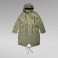 Miniatyrbild 3 av 6: G-star Fluid Fishtail Parka Grönt XS Kvinna