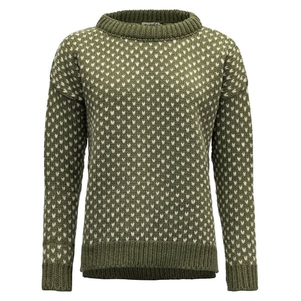 Devold Of Norway Nordsjø Wool Tröja Grönt XS Kvinna