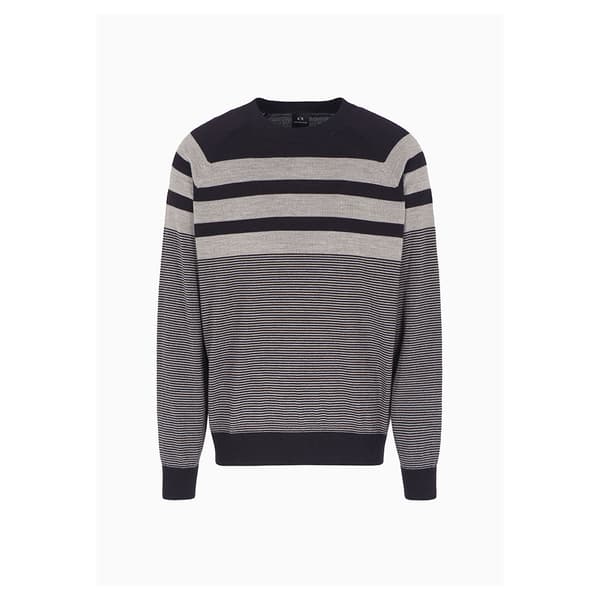 Armani Exchange 6dzm2k_zmm9z Tröja Grå M Man