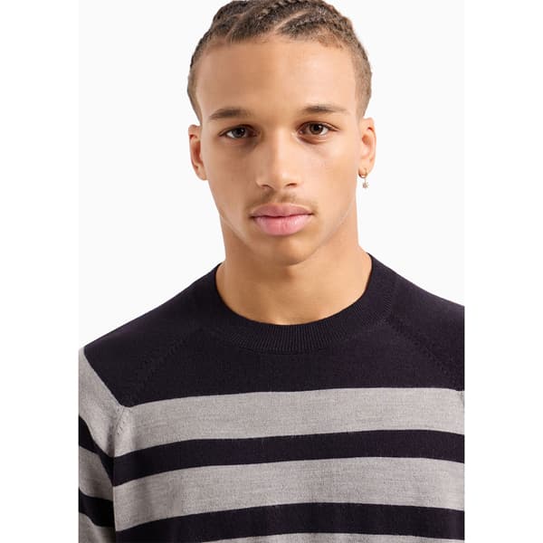 Armani Exchange 6dzm2k_zmm9z Tröja Grå M Man