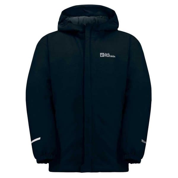 Jack Wolfskin Blocky Jakke Sort 116 cm Dreng