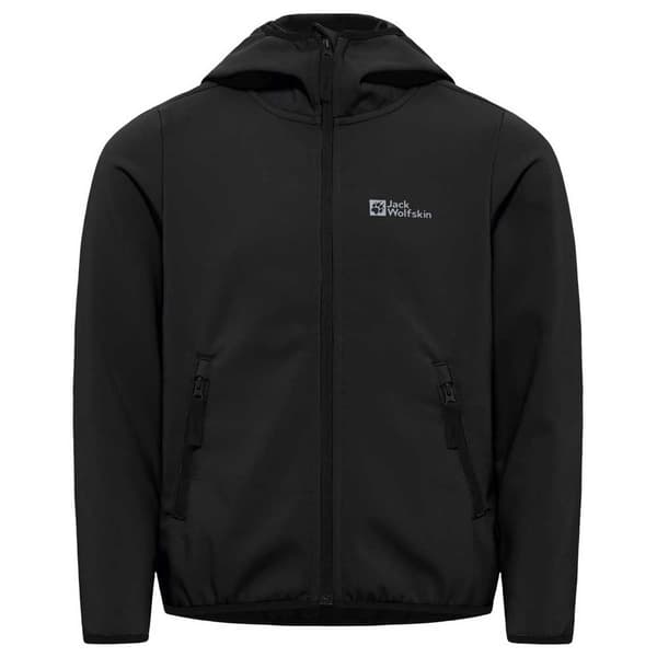 Jack Wolfskin Fourwinds Jacka Svart 128 cm Pojke