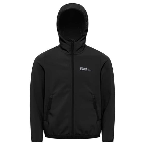 Jack Wolfskin Fourwinds Jacka Svart 128 cm Pojke