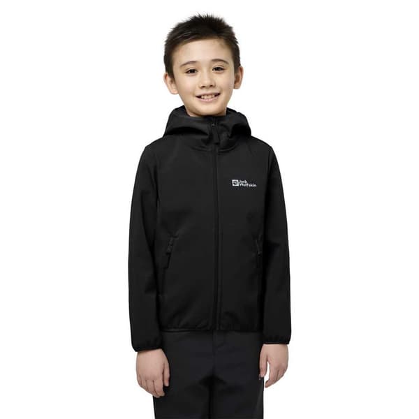 Jack Wolfskin Fourwinds Jacka Svart 128 cm Pojke
