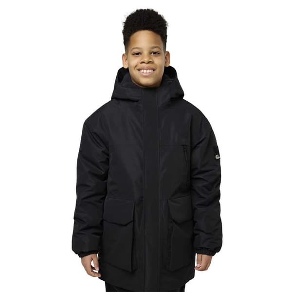 Jack Wolfskin Teen 2l Ins Parka Svart S Pojke