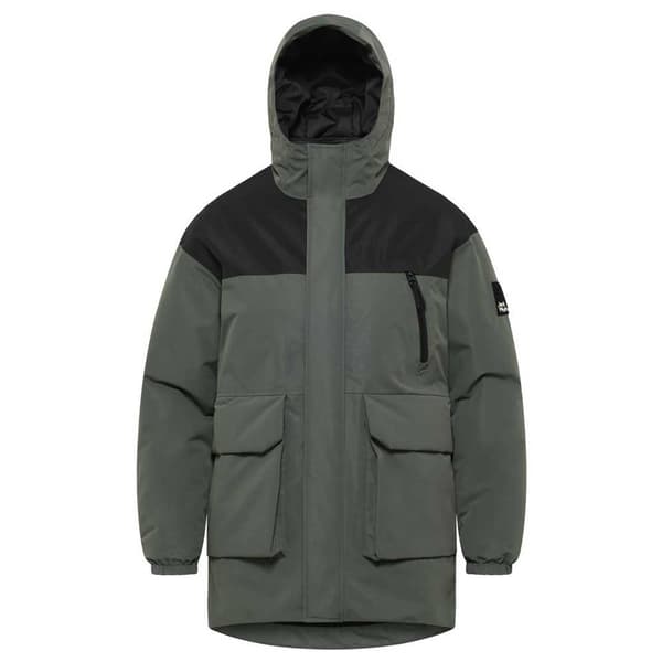 Jack Wolfskin Teen 2l Ins Parka Grå S Pojke