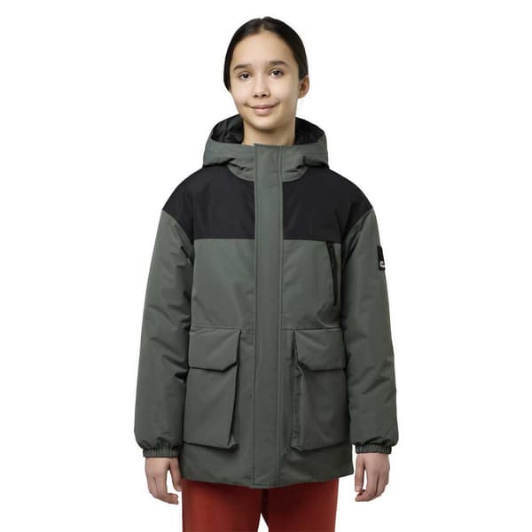 Jack Wolfskin Teen 2l Ins Parka Grå S Pojke