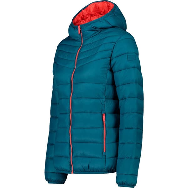 Cmp Fix Hood 32k3016 Dunjakke Blå 2XS Kvinde