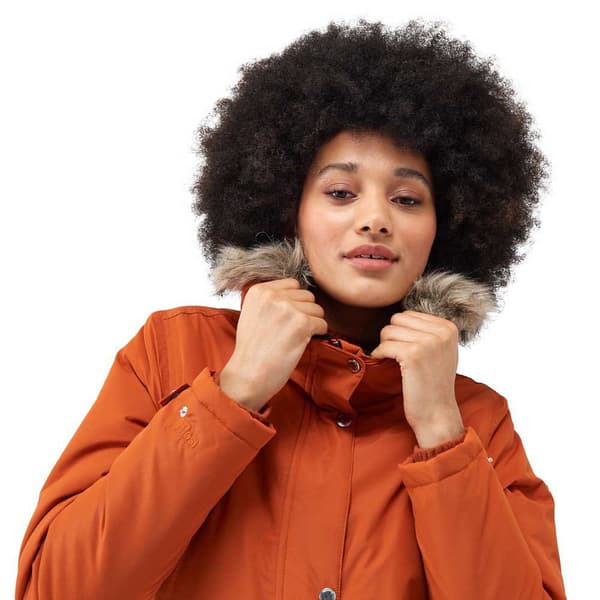 Regatta Voltera Parka Jakke Orange 8 Kvinde