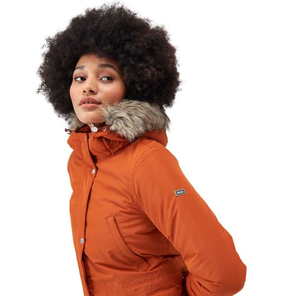 Regatta Voltera Parka Jakke Orange 8 Kvinde