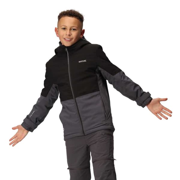 Regatta Highton Iv Jakke Sort 3-4 Years Dreng