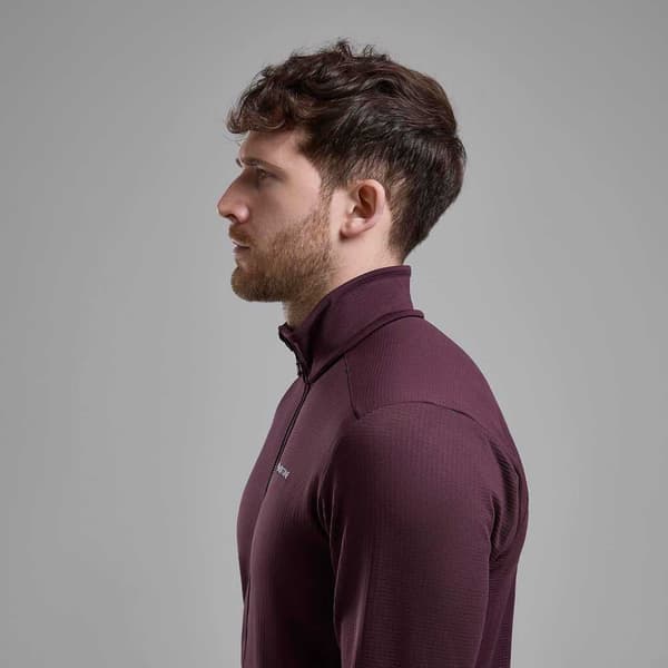 Montane Protium Fleecejacka Med Dragkedja Lila XL Man