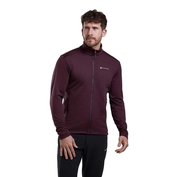 Montane Protium Fleecejacka Med Dragkedja Lila XL Man