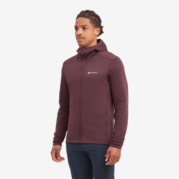 Montane Protium Fleecejacka Med Dragkedja Lila M Man