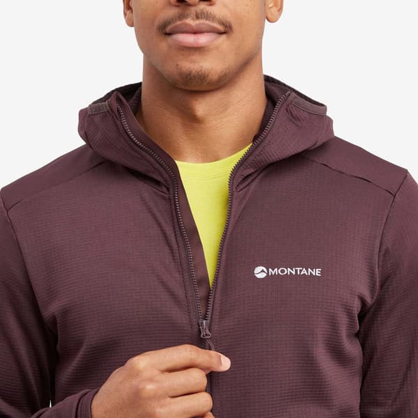 Montane Protium Fleecejacka Med Dragkedja Lila M Man