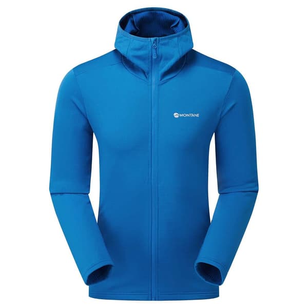 Montane Protium Fleecejacka Med Dragkedja Blå L Man