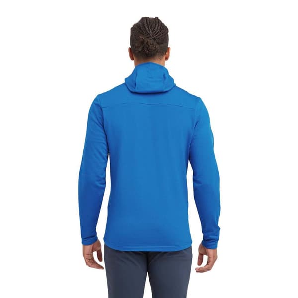 Montane Protium Fleecejacka Med Dragkedja Blå L Man