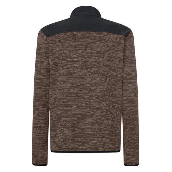 Rock Experience Keewalick Mock Neck Fleece Brun S Mand