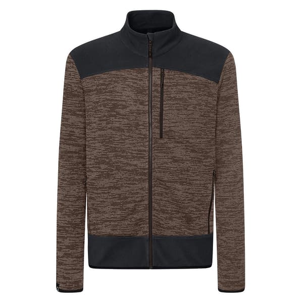 Rock Experience Keewalick Mock Neck Fleece Brun S Man