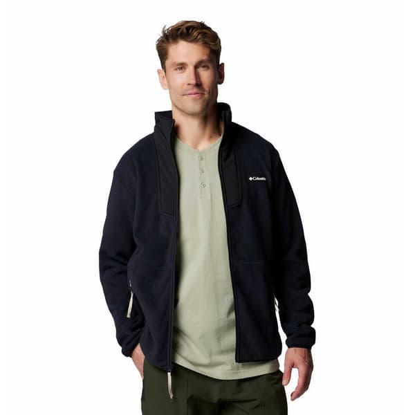 Columbia Sequoia Grove™ Fleecejakke Med Fuld Lynlås Sort S Mand