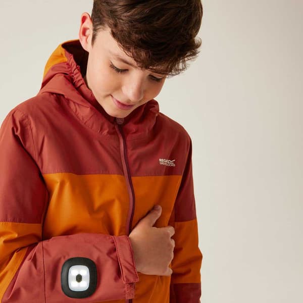 Regatta Beamz Iv Jakke Orange 7-8 Years Dreng
