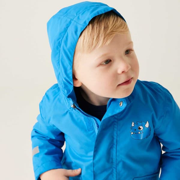 Regatta Animal Rainy Day Jakke Blå 5-6 Years Dreng