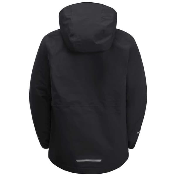 Jack Wolfskin Snowy Days Jakke Sort 116 cm Dreng