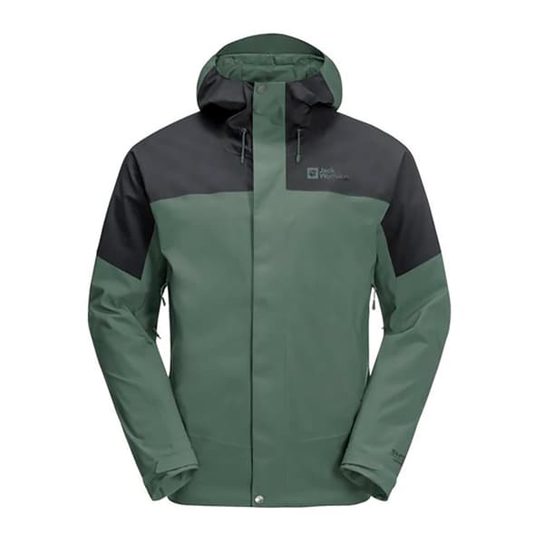 Jack Wolfskin Kammweg 2l Jacka Grönt L Man