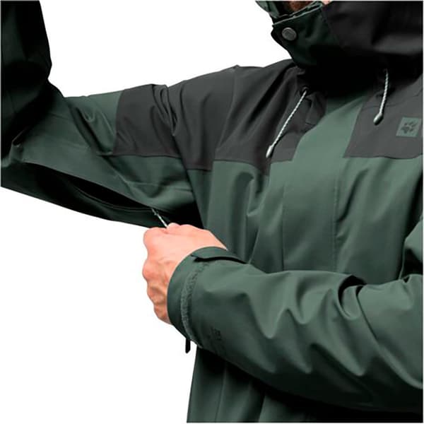 Jack Wolfskin Kammweg 2l Jacka Grönt L Man