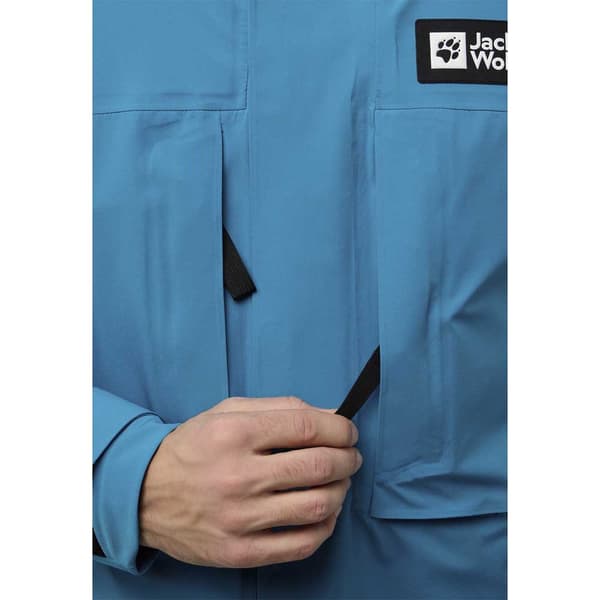 Jack Wolfskin Expdn 3l Jacka Blå S Man
