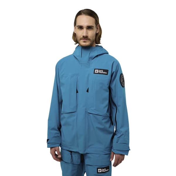 Jack Wolfskin Expdn 3l Jacka Blå S Man