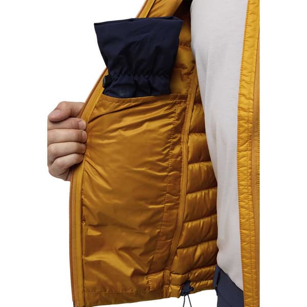 Jack Wolfskin Passamani Down Jacka Gul M Man
