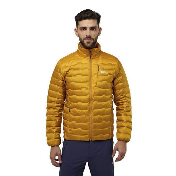 Jack Wolfskin Passamani Down Jacka Gul M Man