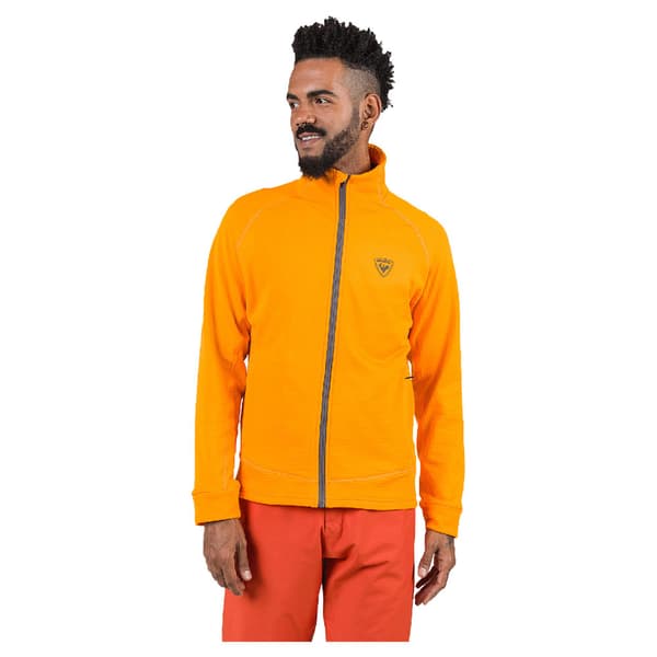 Rossignol Blackside Fleecejakke Med Fuld Lynlås Orange M Mand