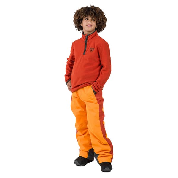 Rossignol Strawpile Puolivetoketjullinen Fleecetakki Oranssi 16 Years